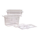 Gastronormbak (polycarbonaat), 1/4 GN, 265x162x200 mm
